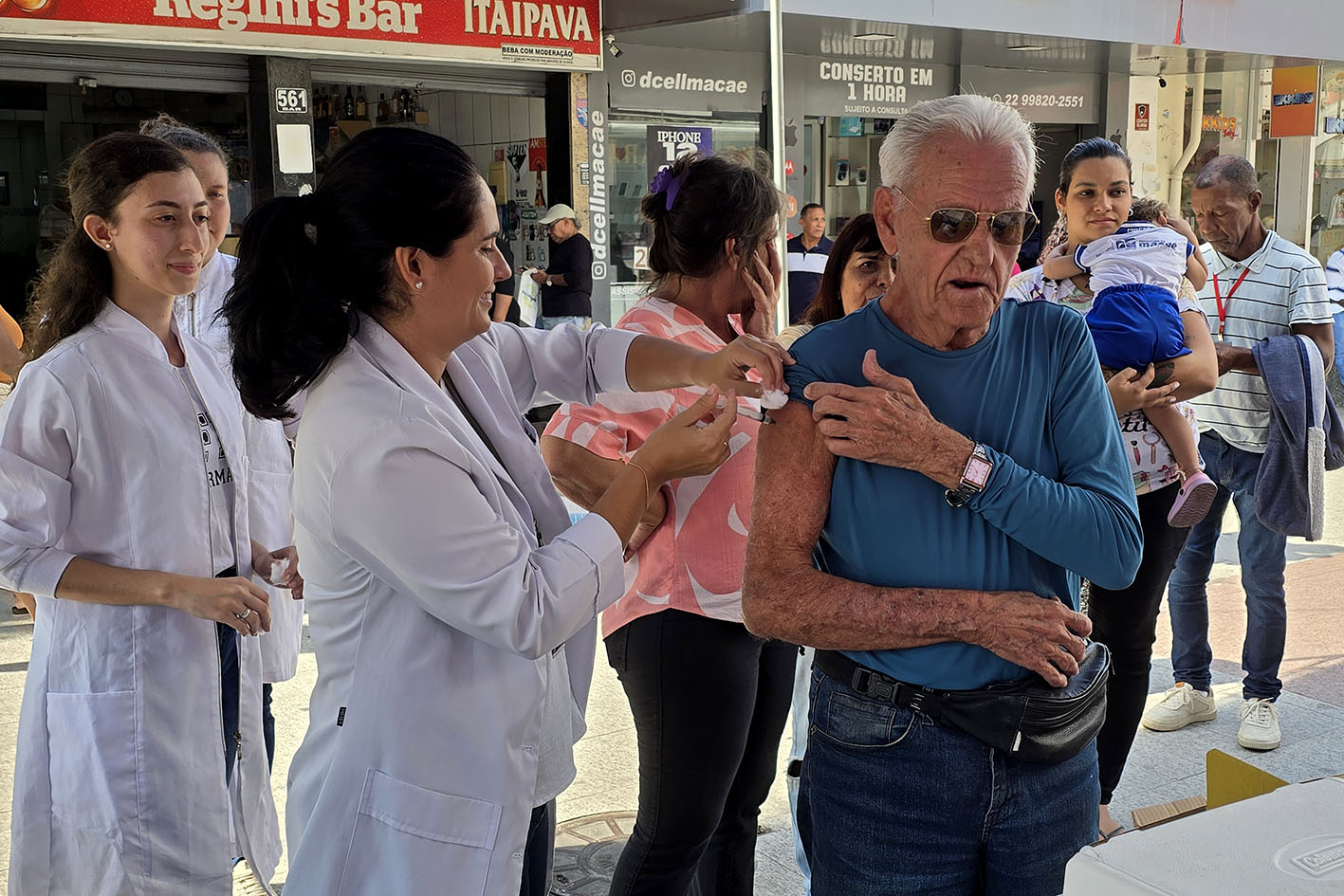 Saúde de Macaé inicia vacinação contra doenças pneumocócicas para pessoas a partir de 85 anos